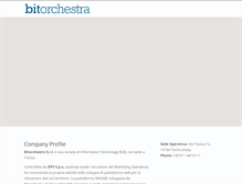 Tablet Screenshot of bitorchestra.com